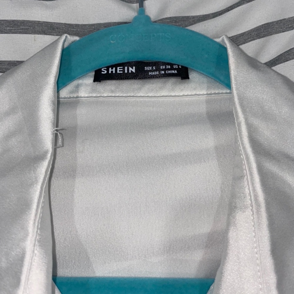 White Button Up - Picture 3 of 3